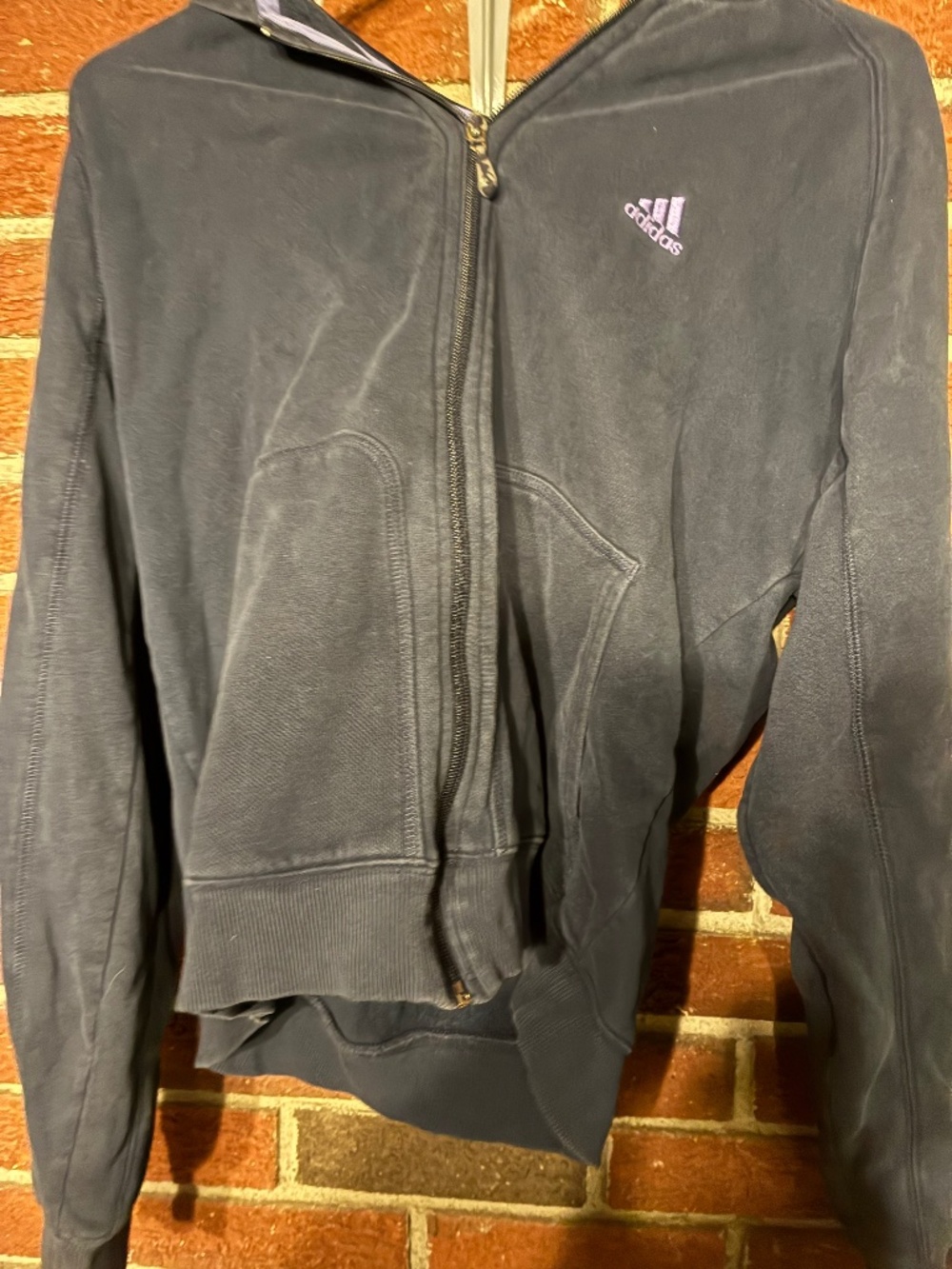 Adidas size large ladies jacket.
